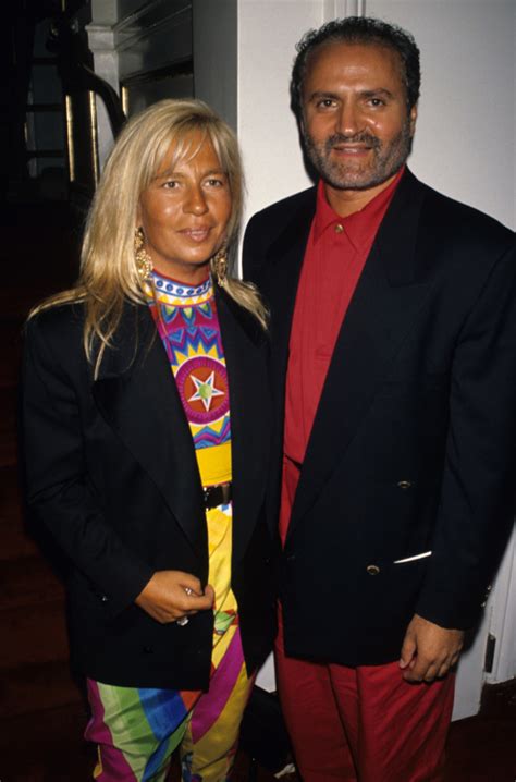 versace donatella 1990|early photos of donatella versace.